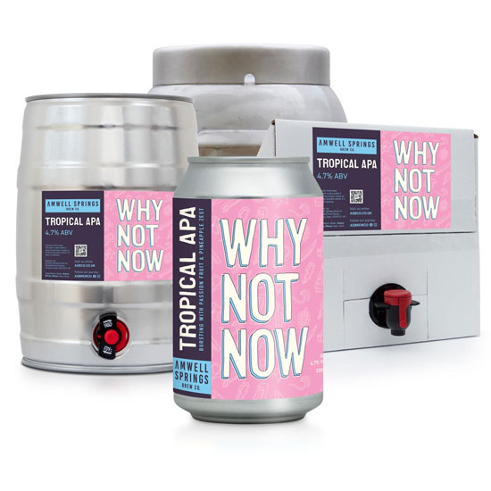 Why Not Now beer artwork