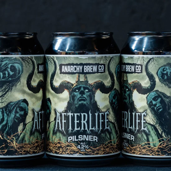 Afterlife beer artwork
