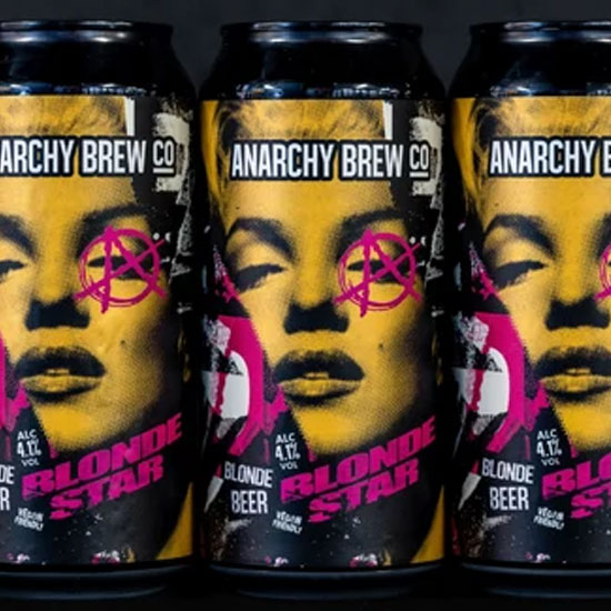 Blonde Star beer artwork