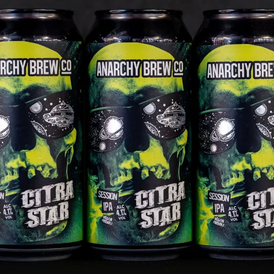 Citra Star beer artwork