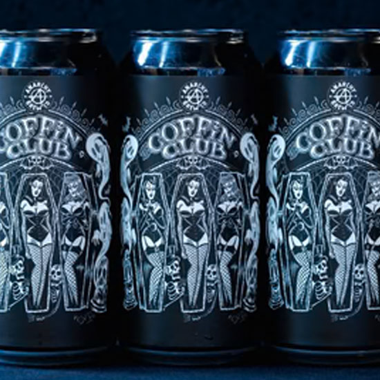 Coffin Club beer artwork