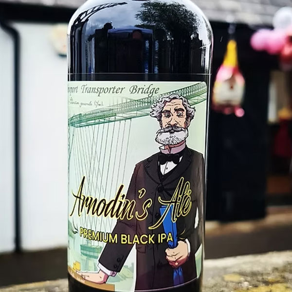 Arnodin's Ale beer artwork