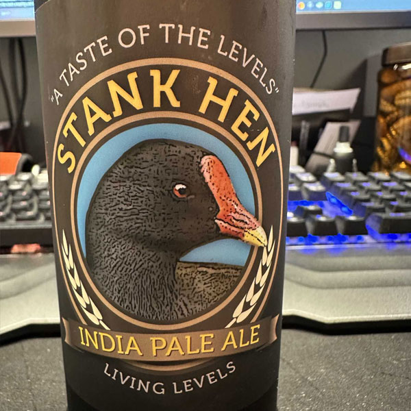Stank Hen beer artwork