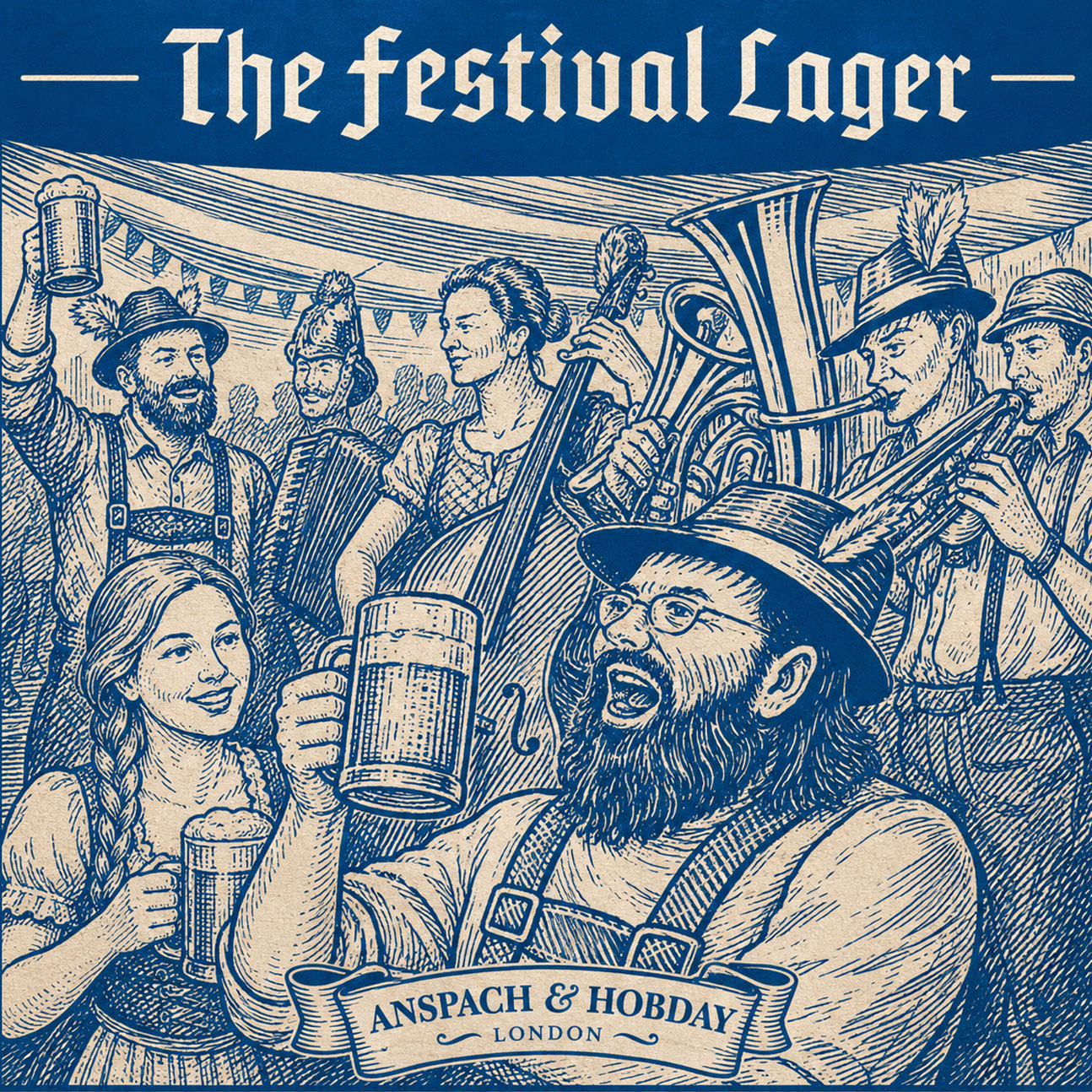 The Festival Lager beer artwork