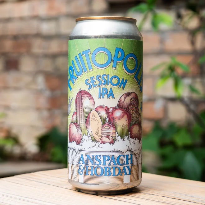 Fruitopolis beer artwork