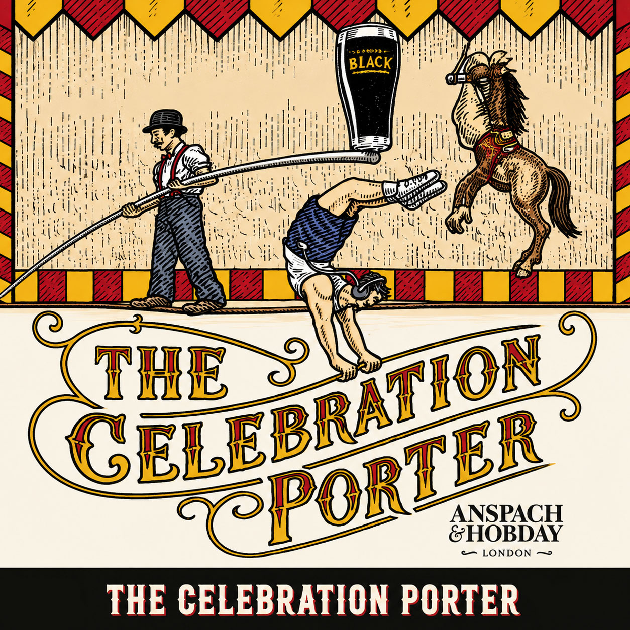 The Celebration Porter beer artwork