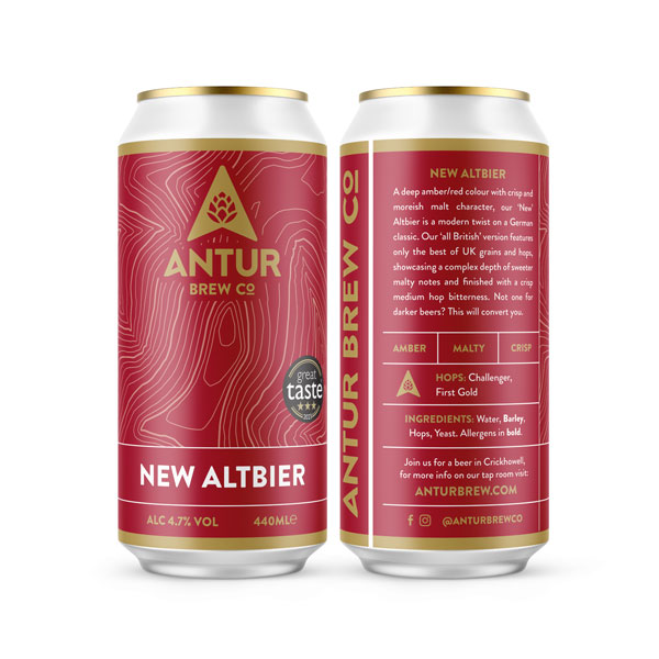 New Altbier beer artwork