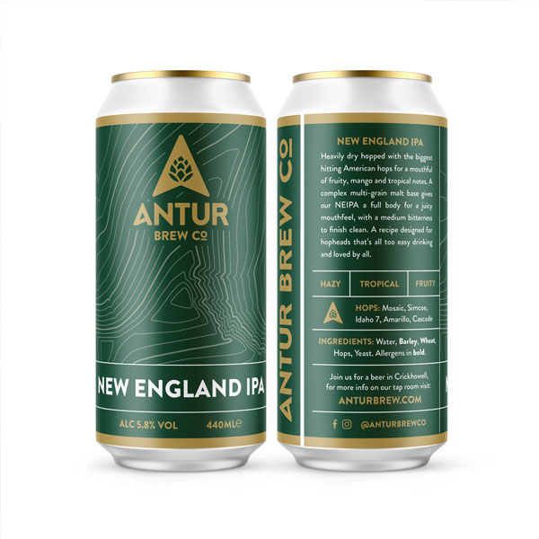 New England IPA beer artwork