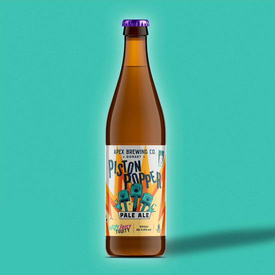 Piston Popper beer artwork