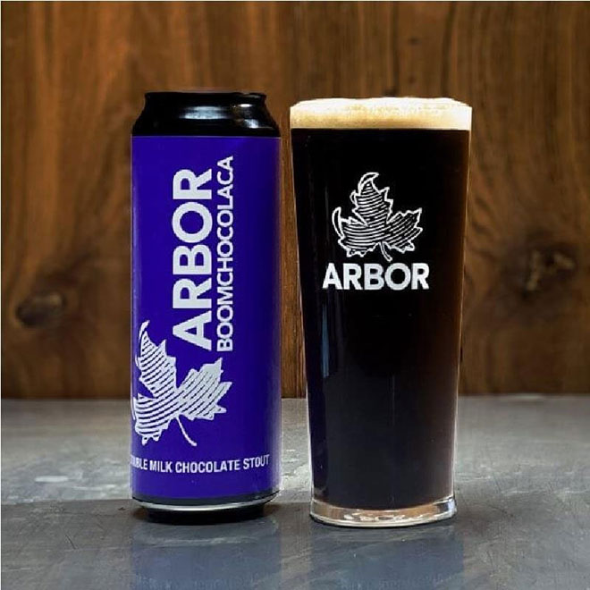 BOOM Chocolaca! beer artwork