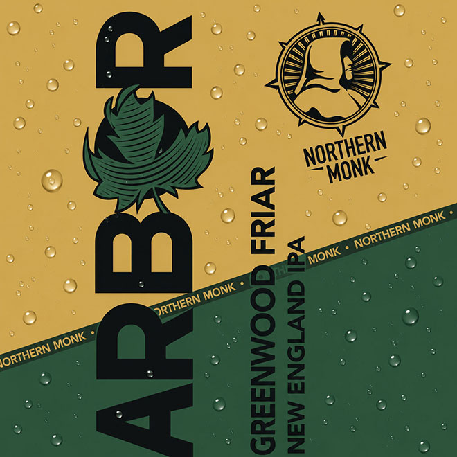 Greenwood Friar beer artwork