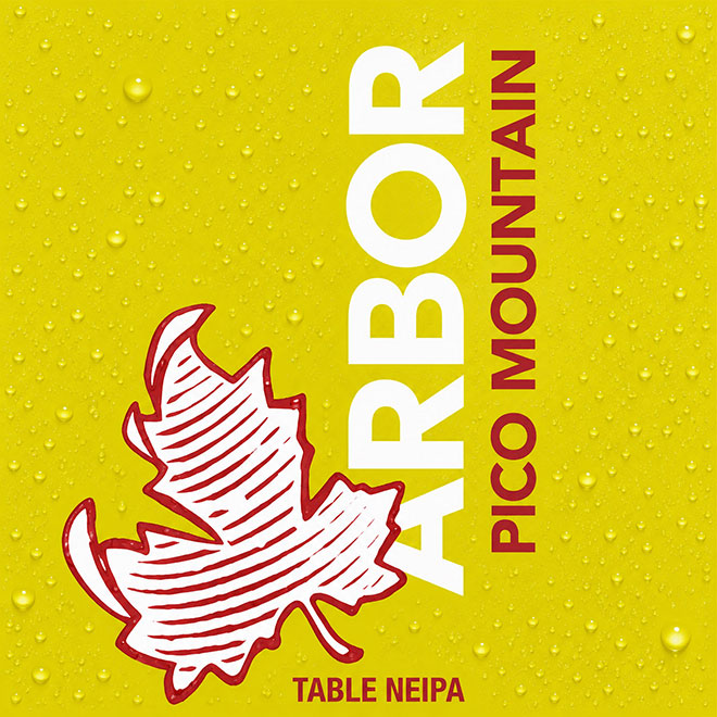 Pico Mountain beer artwork