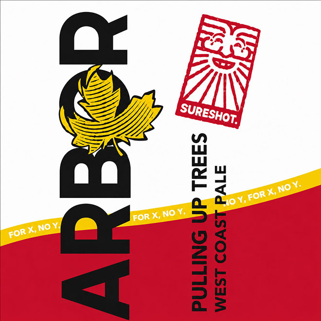 Pulling Up Trees beer artwork