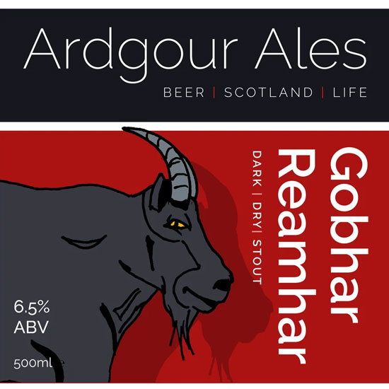 Gobhar Reamhar beer artwork