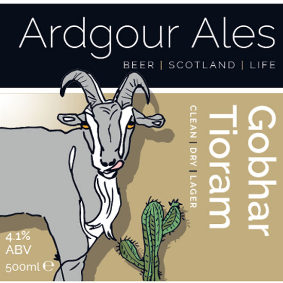 Gobhar Tioram beer artwork