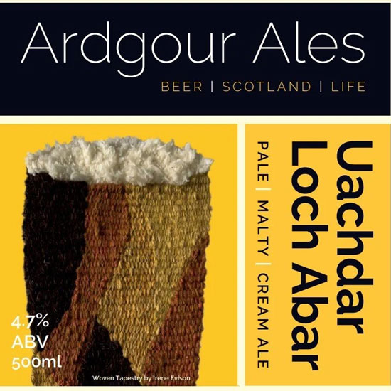 Uachdar Loch Abar beer artwork