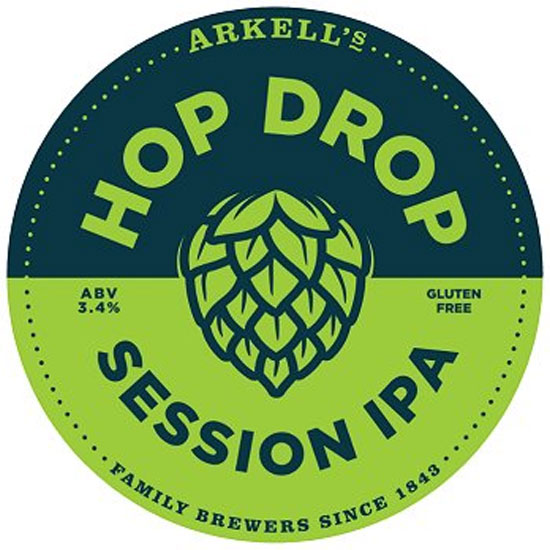 Hop Drop IPA beer artwork