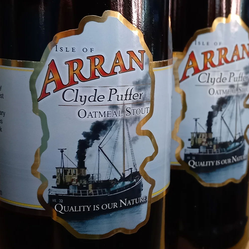 Clyde Puffer beer artwork