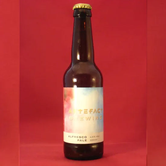 Alfresco Pale beer artwork