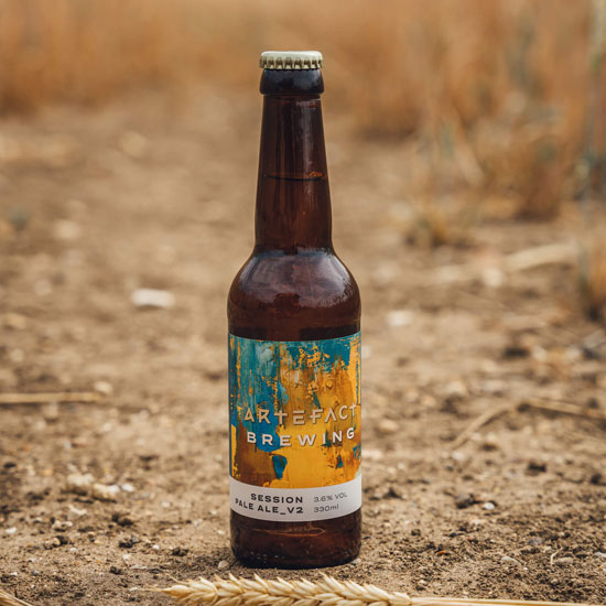 Session Pale Ale beer artwork