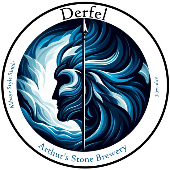 Derfel beer artwork