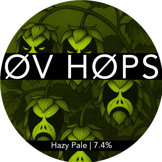 ØV HØPS beer artwork