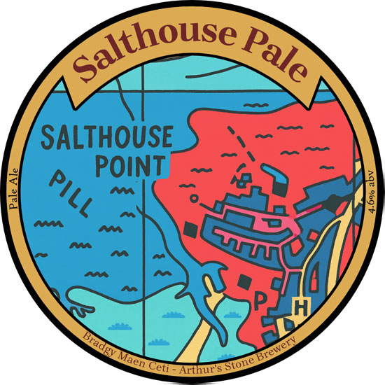 Salthouse Pale beer artwork