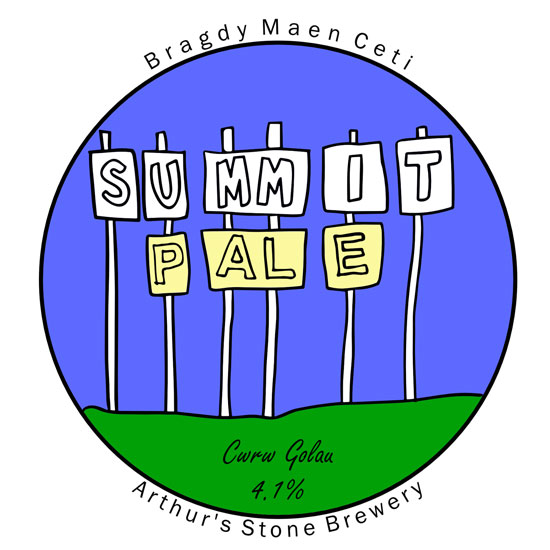 Summit Pale beer artwork