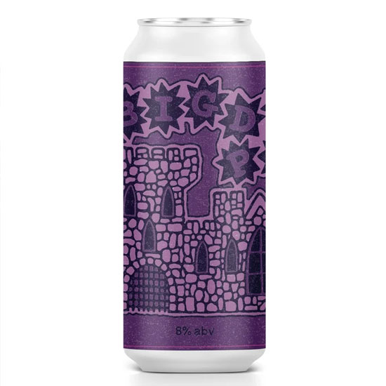 Big DIPA beer artwork