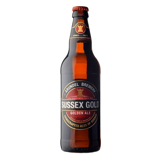 Sussex Gold beer artwork