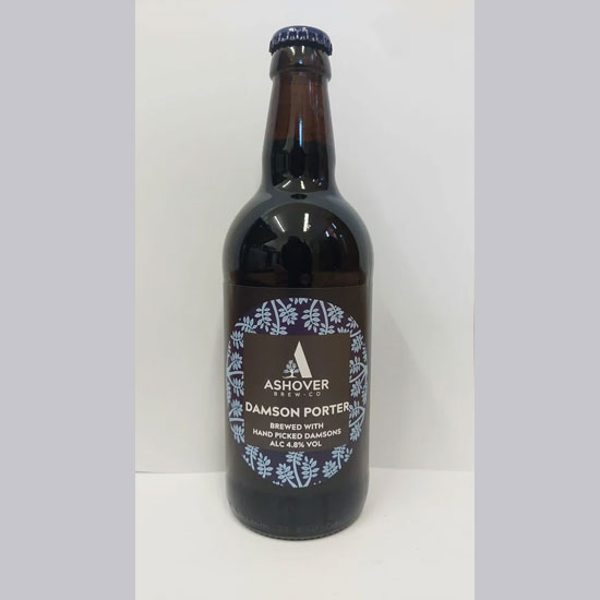 Damson Porter beer artwork