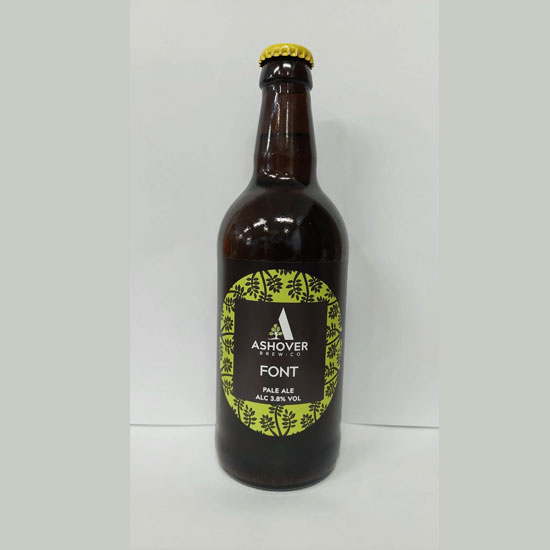 Font beer artwork