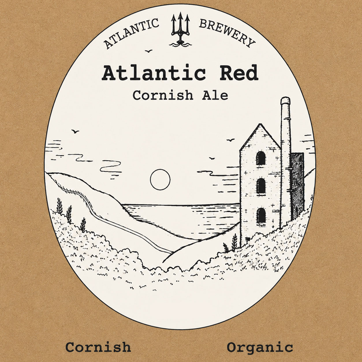 Atlantic Red beer artwork