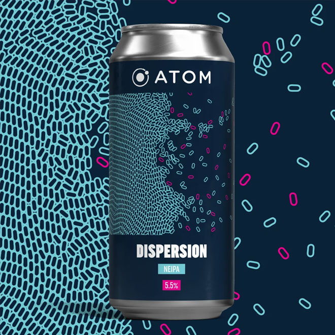 Dispersion beer artwork