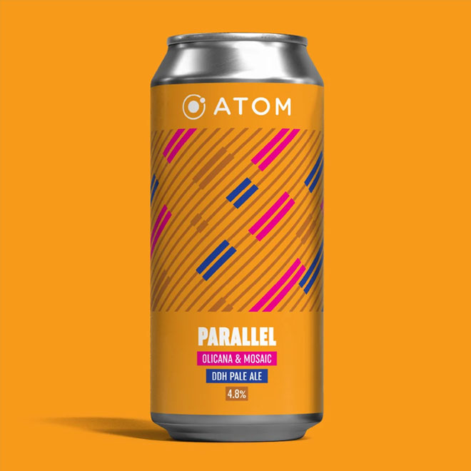 Parallel: Olicana & Mosaic beer artwork
