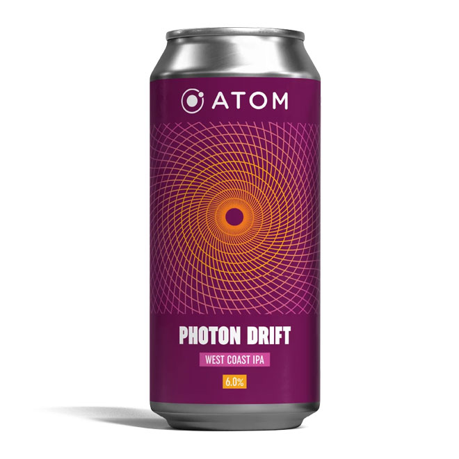Photon Drift beer artwork