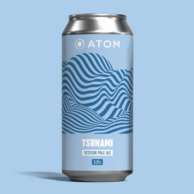 Tsunami beer artwork
