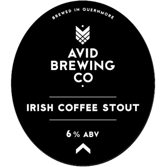 Irish Coffee Stout beer artwork
