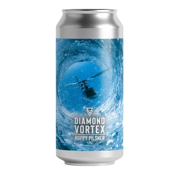 Diamond Vortex beer artwork