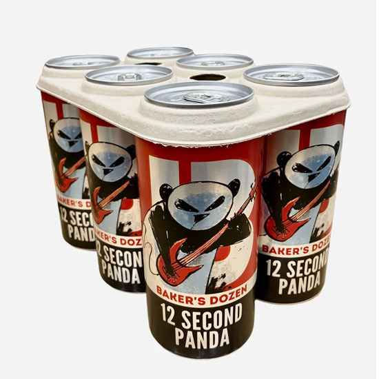 12 Second Panda beer artwork