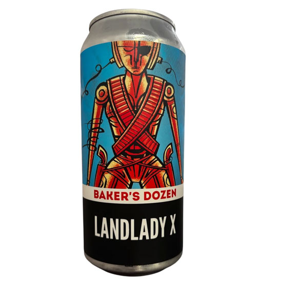 Landlady X beer artwork