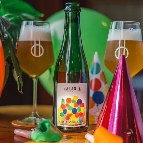 Birthday Blend 2024 beer artwork