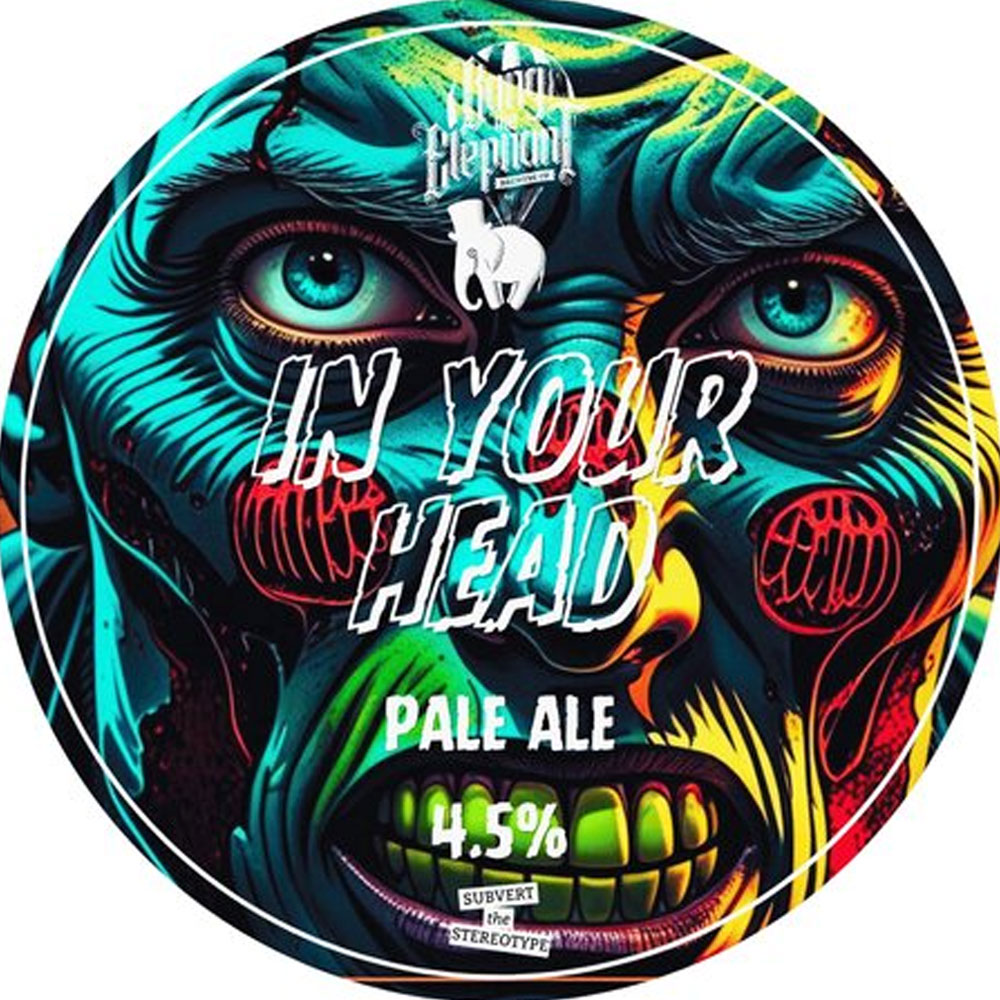In Your Head beer artwork