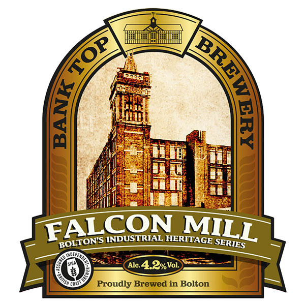 Falcon Mill beer artwork