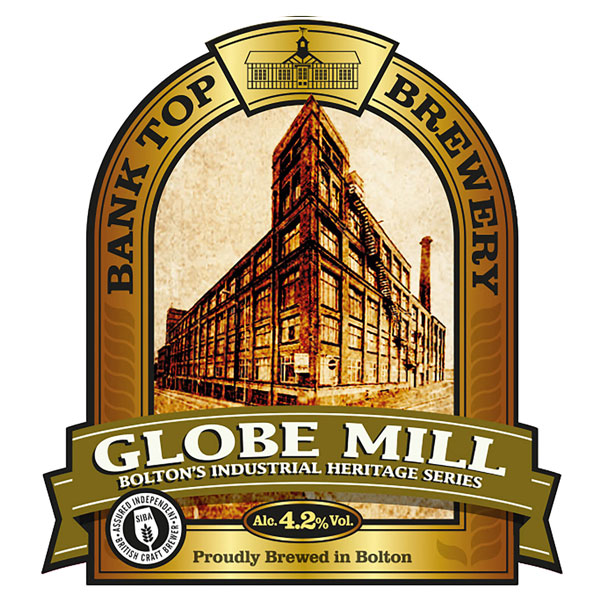 Globe Mill beer artwork