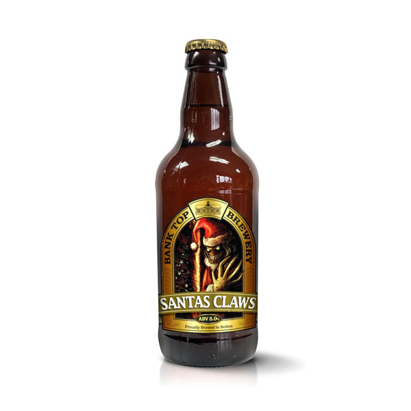 Santas Claws beer artwork