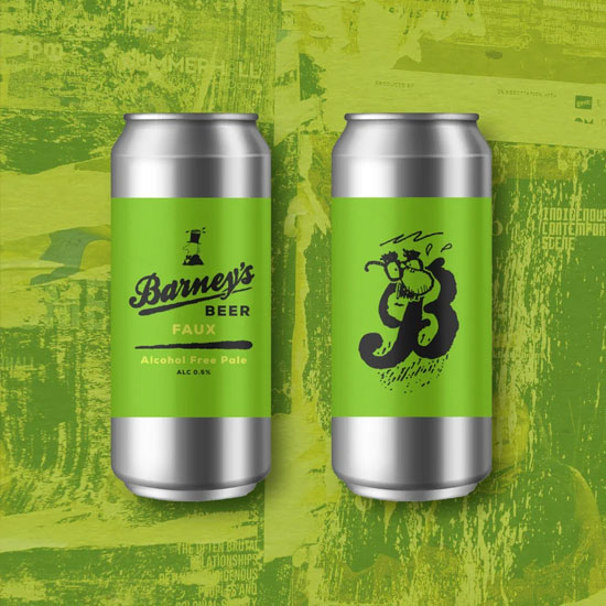 Faux beer artwork