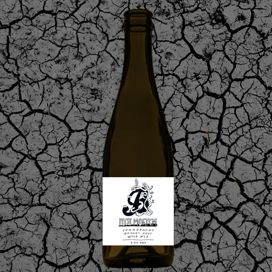 Post Mortem: Chardonnay beer artwork