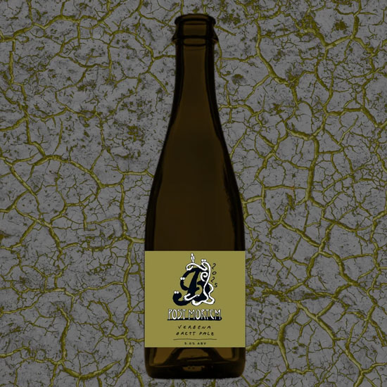 Post Mortem: Verbena beer artwork
