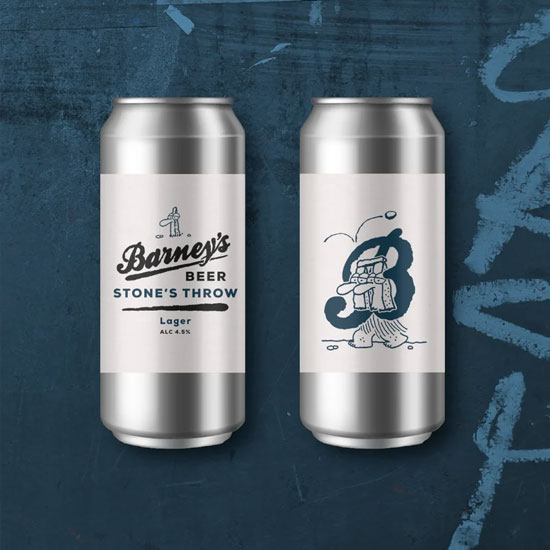 Stone's Throw beer artwork